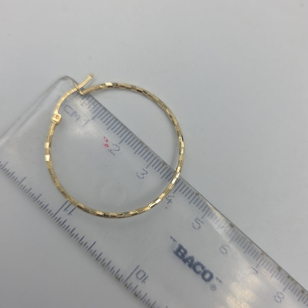 ARRACADAS PAR ORO 14 K 2.8 GRMS (SEMINUEVO)