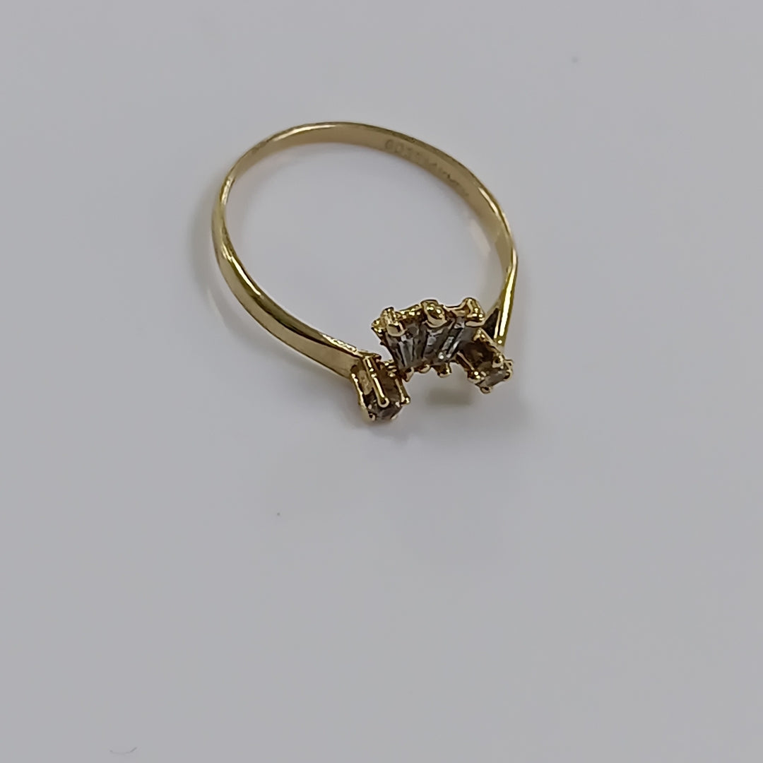 ANILLO ORO 14 K 1,30 GRMS (SEMINUEVO)
