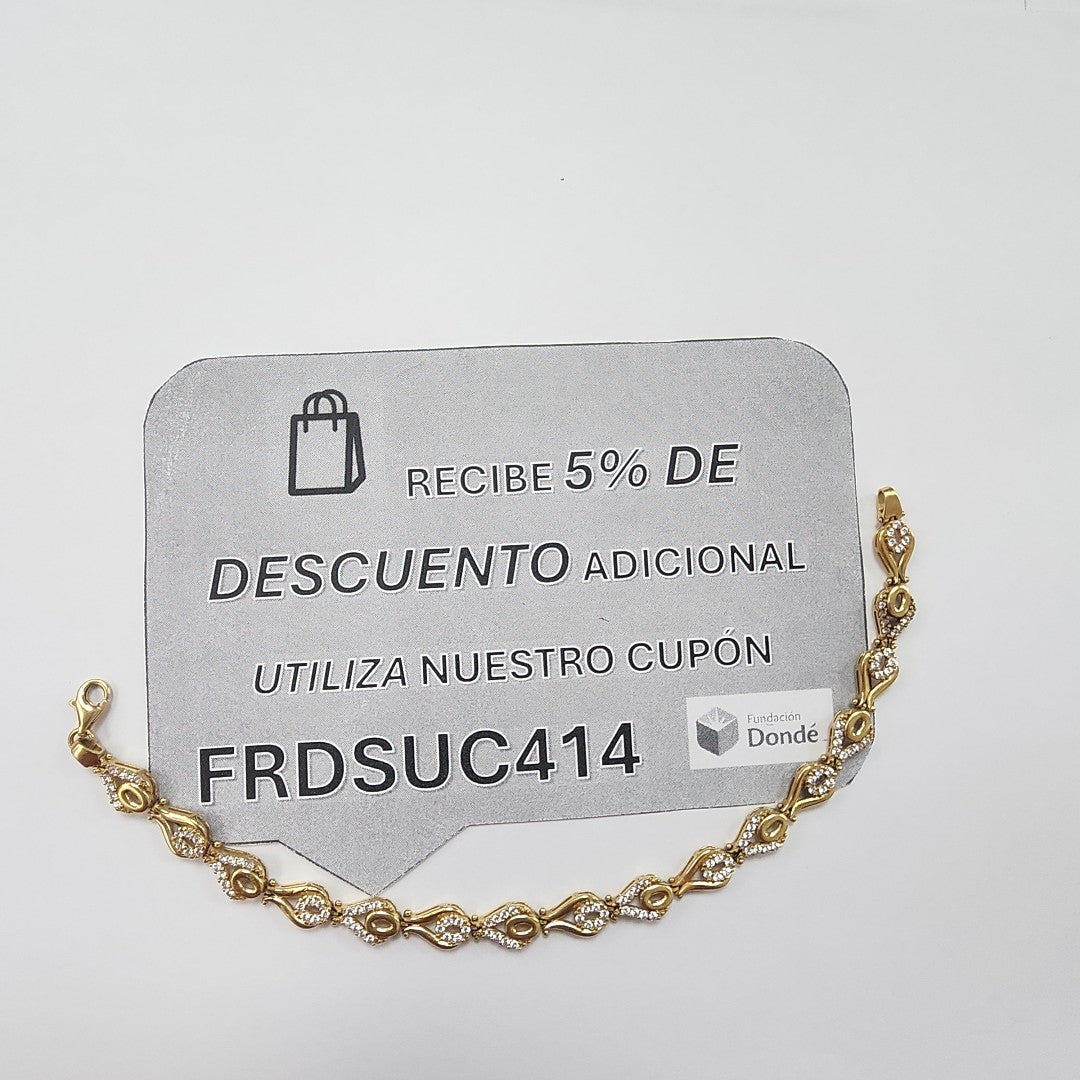 PULSERA ORO 18 K 10.6 GRMS (SEMINUEVO)
