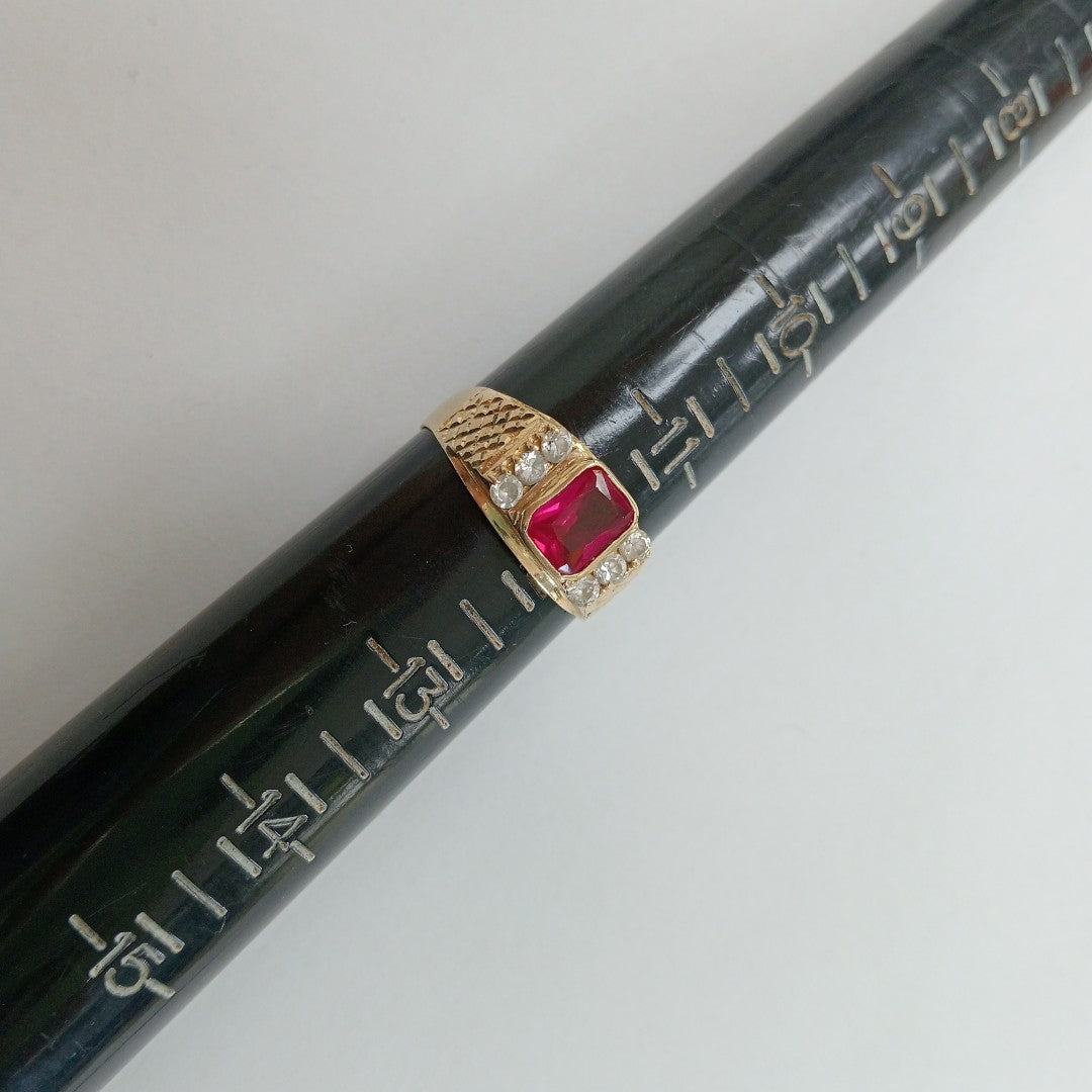 ANILLO ORO 10 K 4,40 GRMS (SEMINUEVO)