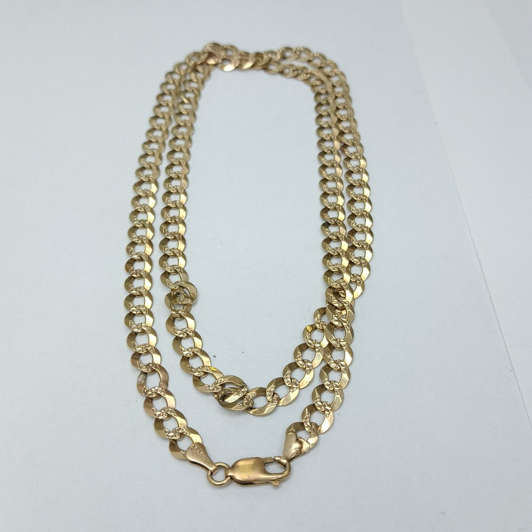 CADENA ORO,RODIADO 10 K 26,10 GRMS (SEMINUEVO)