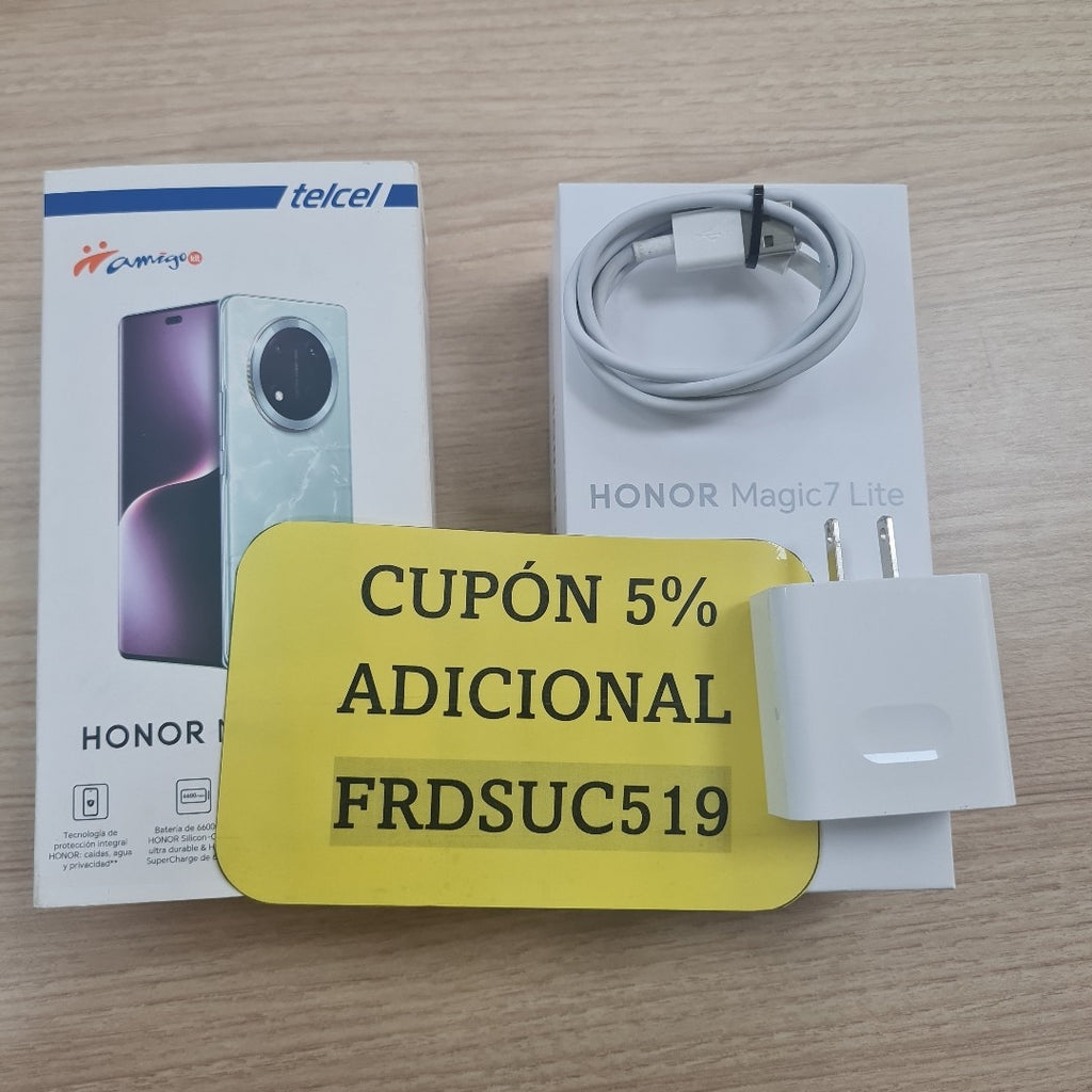 CELULAR HONOR MAGIC 7 LITE BRP-NX3 (2025) 512 GB 8 GB RAM