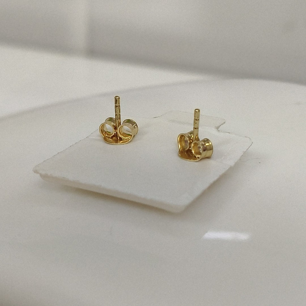 BROQUELES ORO 14K 1 (NUEVO)