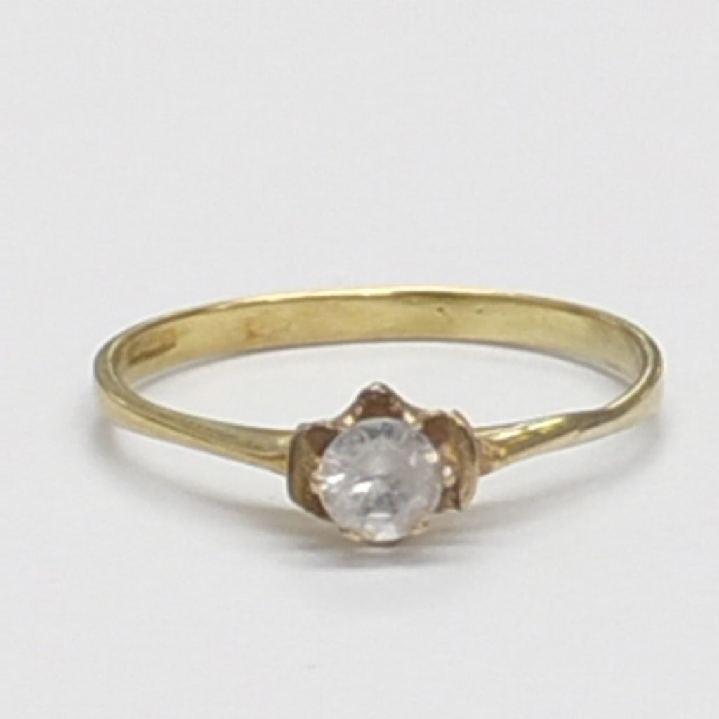 SOLITARIO ORO 14 K 1.3 GRMS (SEMINUEVO)