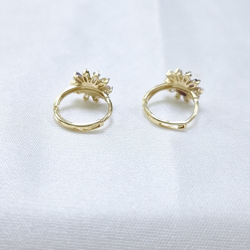 ARETES PAR ORO 14 K 1,70 GRMS (SEMINUEVO)