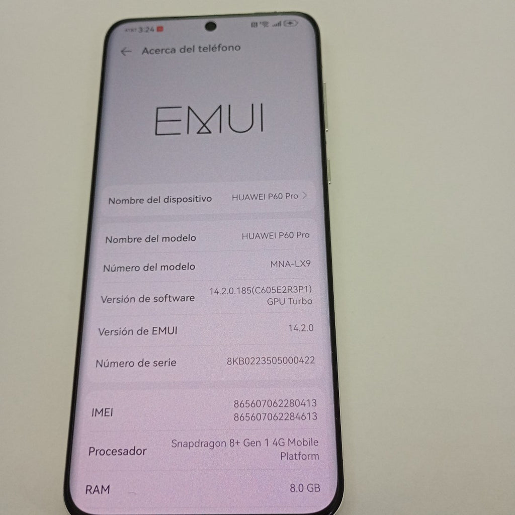 CELULAR HUAWEI P60 PRO MNA-LX9 (2023) 256 GB 8 GB RAM