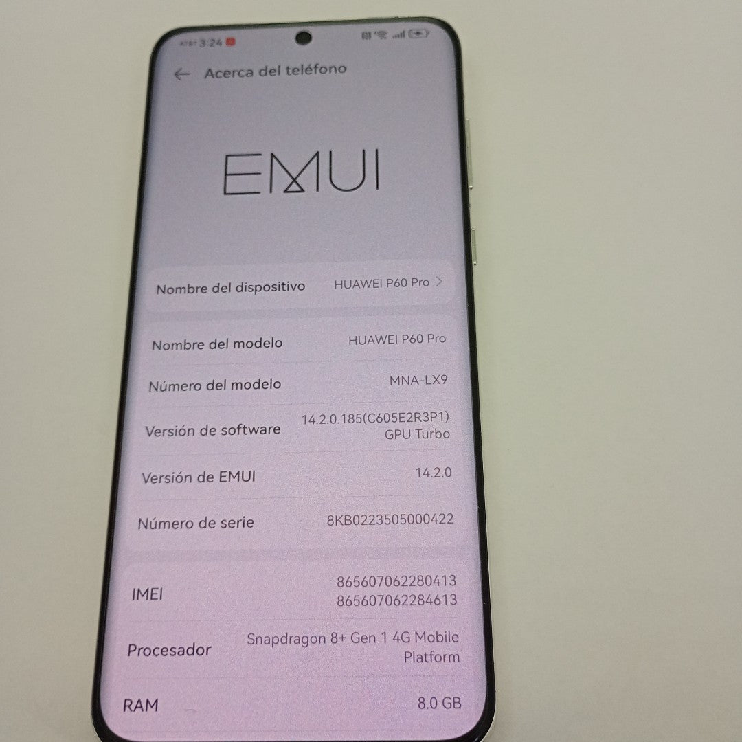 CELULAR HUAWEI P60 PRO MNA-LX9 (2023) 256 GB 8 GB RAM