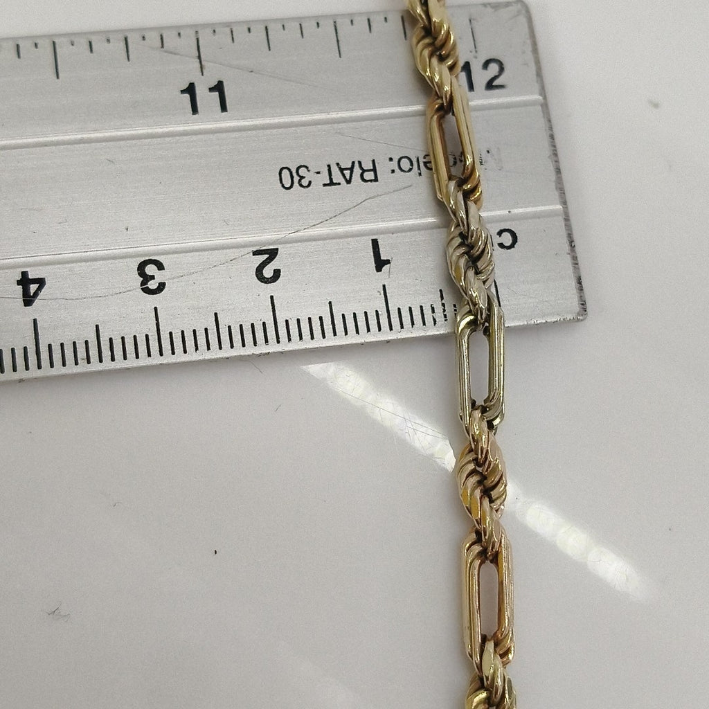 CADENA ORO COMBINADO 10 K 23.9 GRMS (SEMINUEVO)