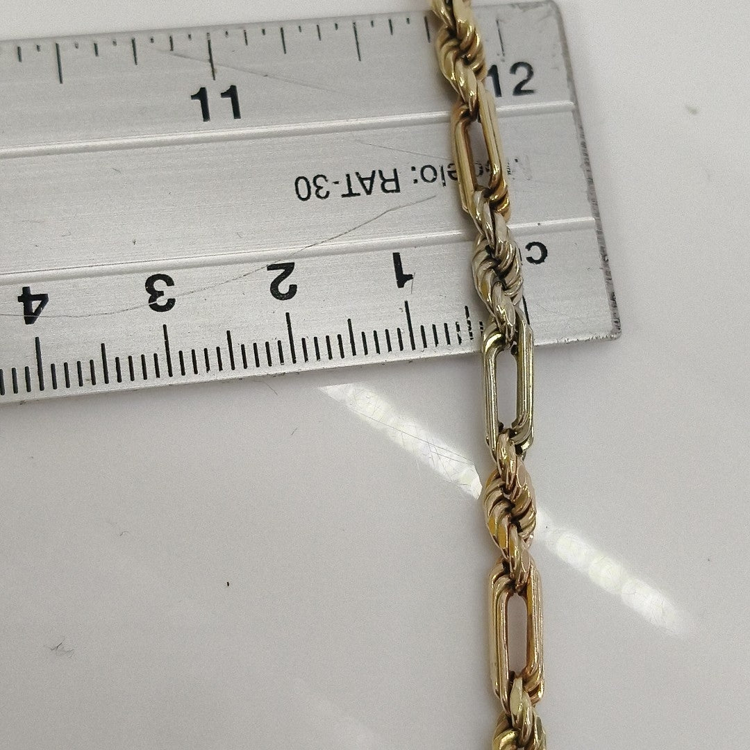 CADENA ORO COMBINADO 10 K 23.9 GRMS (SEMINUEVO)