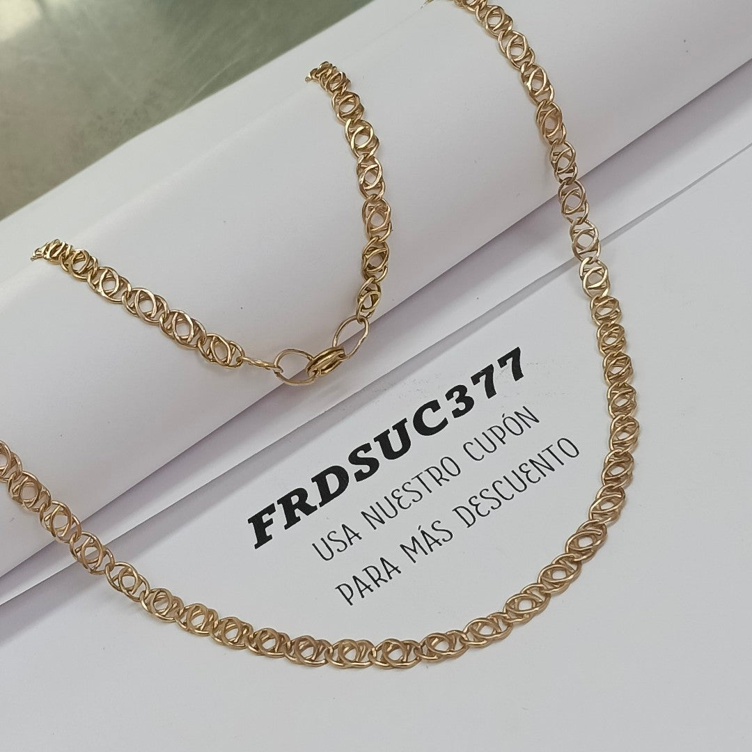 CADENA ORO 8 K 12.4 GRMS (SEMINUEVO)