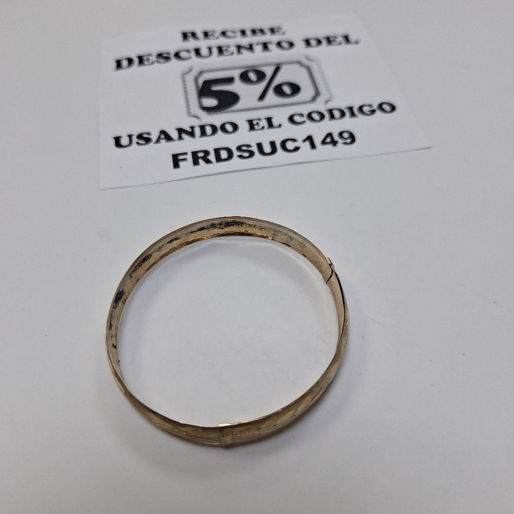 PULSERA RIGIDA ORO 8 K 4,00 GRMS (SEMINUEVO)