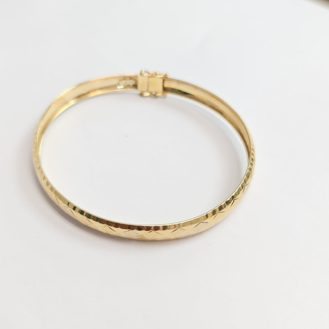 PULSERA RIGIDA ORO 14 K 6,00 GRMS (SEMINUEVO)
