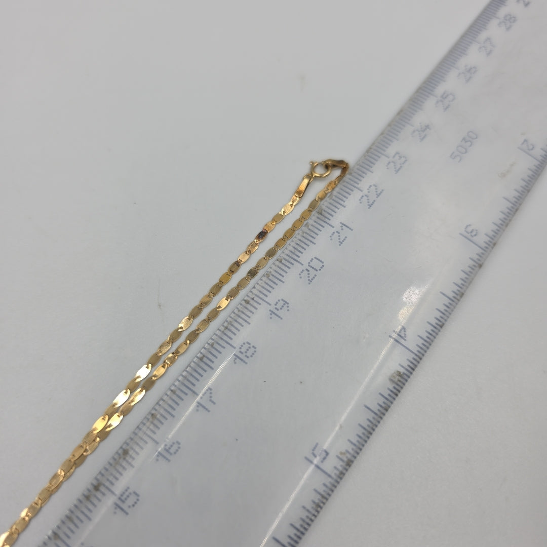 CADENA ORO 14 K 1.6 GRMS (SEMINUEVO)