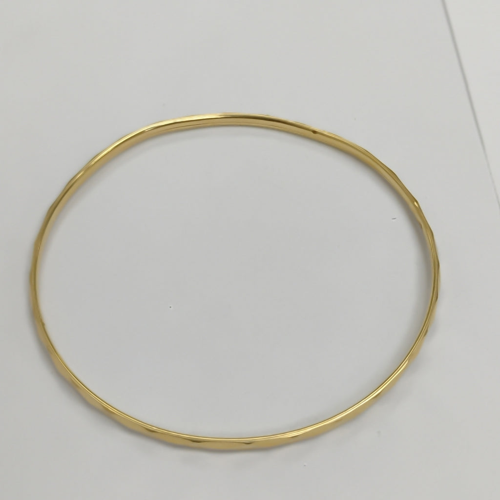 PULSERA RIGIDA ORO 14 K 4.8 GRMS (SEMINUEVO)