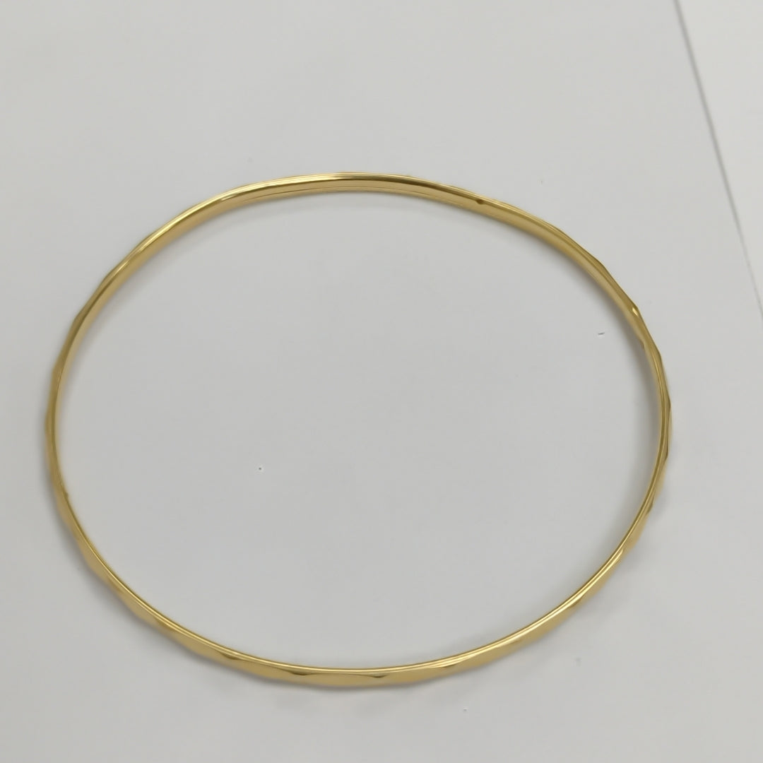 PULSERA RIGIDA ORO 14 K 4.8 GRMS (SEMINUEVO)