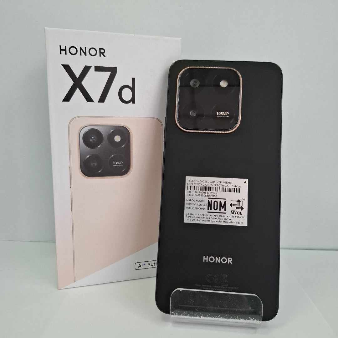 CELULAR HONOR X7D LGN-LX3 (2025) 256 GB 8 GB RAM (SEMINUEVO)