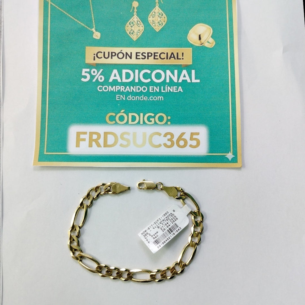 PULSERA ORO 14 K 16.5 GRMS (SEMINUEVO)