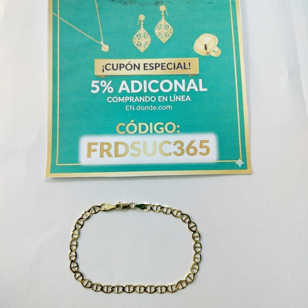 PULSERA TEJIDO GUCHI 5.5G 21 CM (NUEVO)