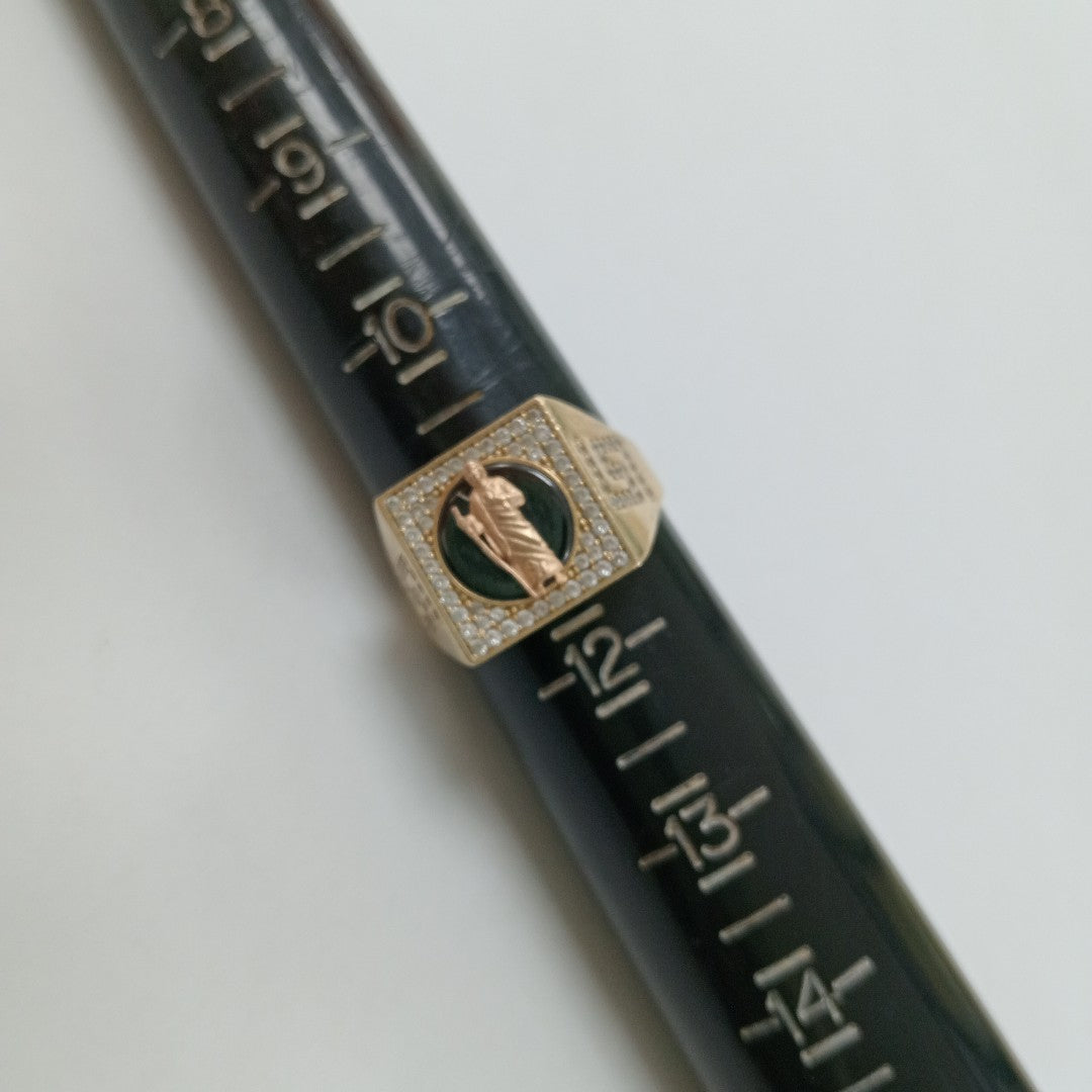 ANILLO ORO 10 K 5.5 GRMS (SEMINUEVO)