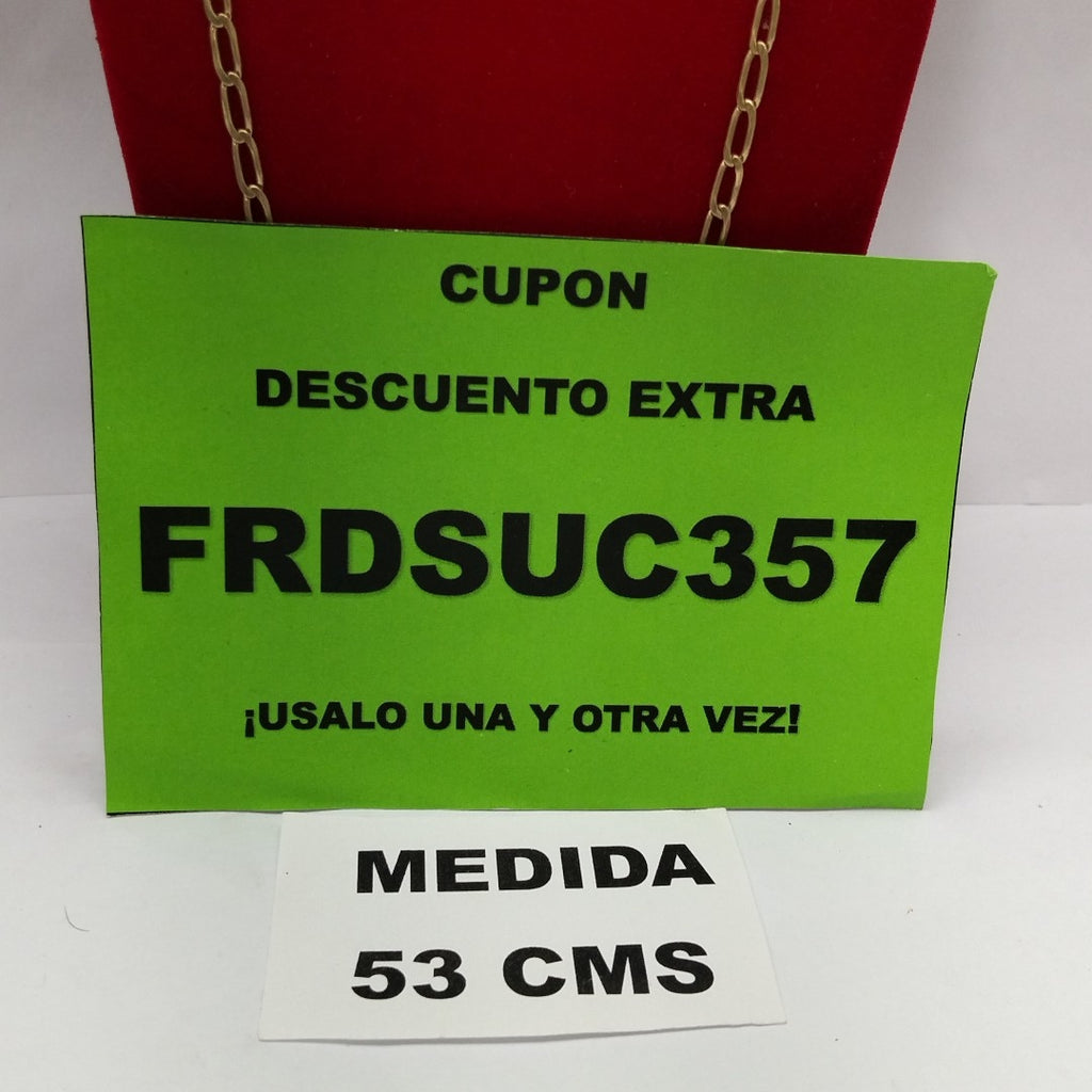 CADENA ORO 10 K 10,20 GRMS (SEMINUEVO)