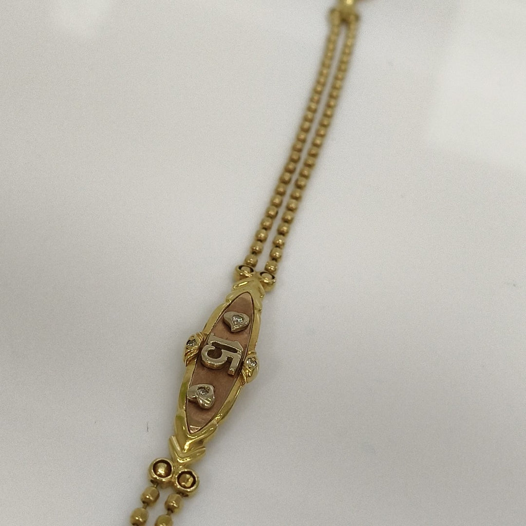 PULSERA ORO 14 K 7,30 GRMS (SEMINUEVO)