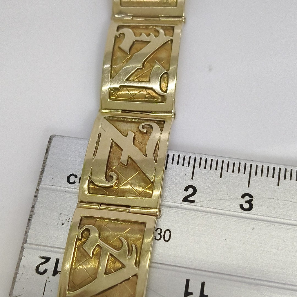 PULSERA ORO 10 K 21,40 GRMS (SEMINUEVO)