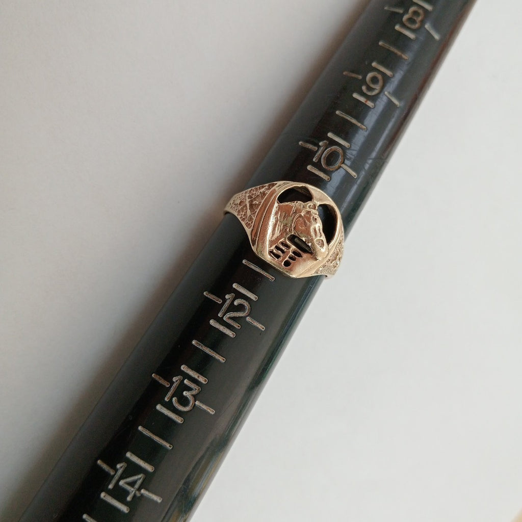 ANILLO ORO 10 K 3.7 GRMS (SEMINUEVO)