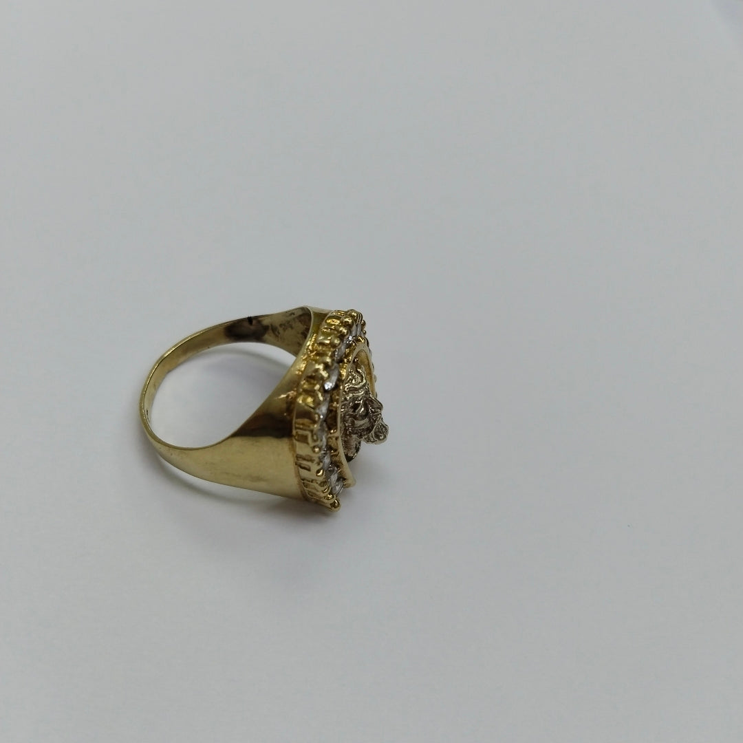 ANILLO ORO 10 K 7.3 GRMS (SEMINUEVO)