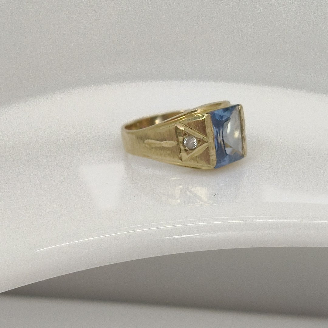 ANILLO ORO 14 K 5,40 GRMS (SEMINUEVO)