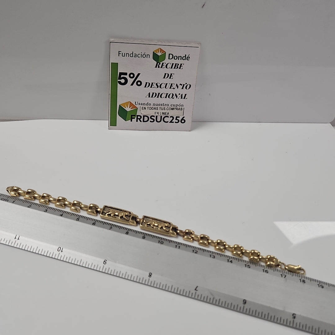 PULSERA ORO 14 K 14,40 GRMS (SEMINUEVO)