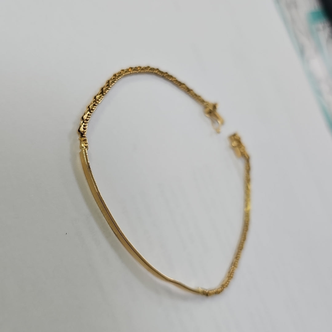 ESCLAVA ORO 18 K 6.8 GRMS (SEMINUEVO)
