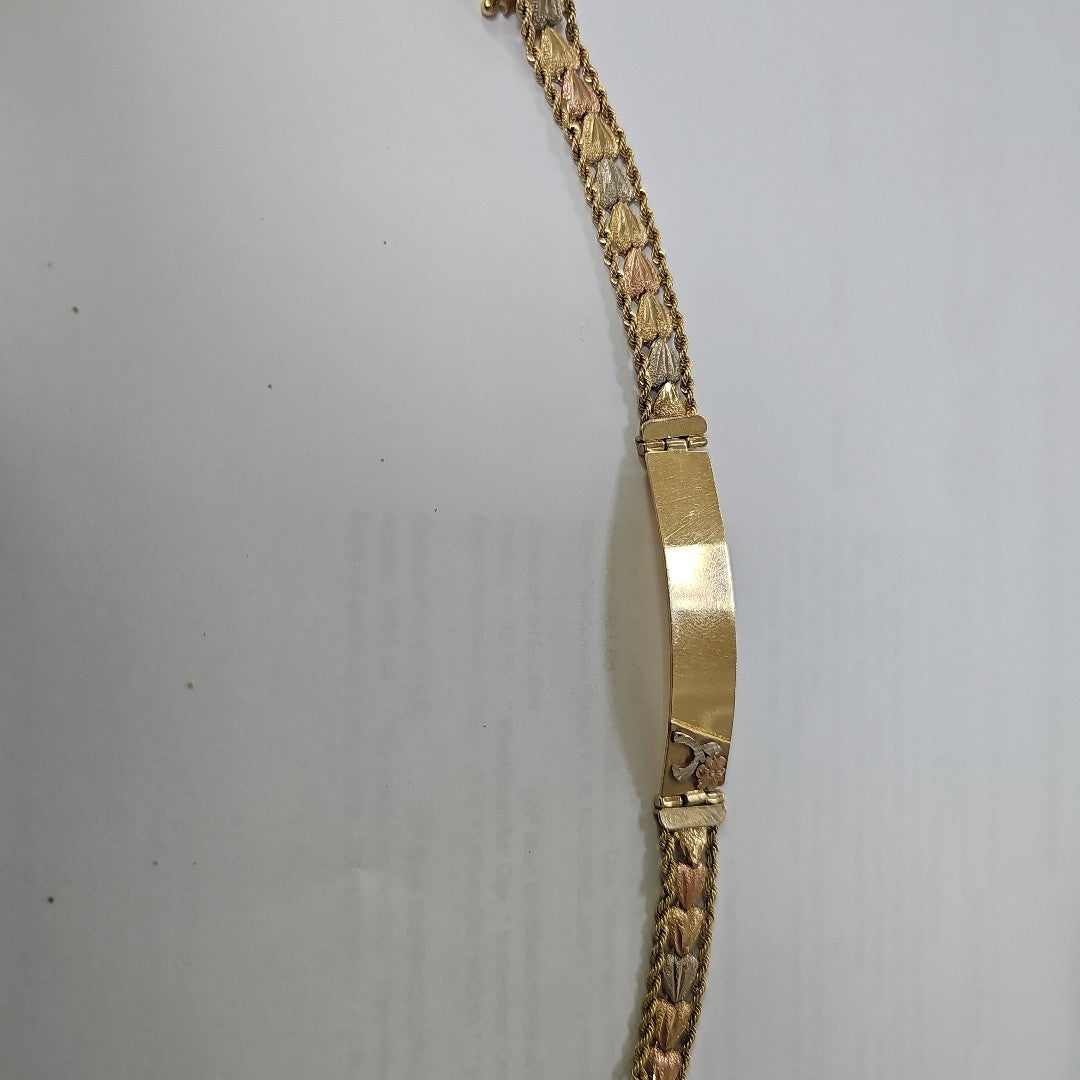 ESCLAVA ORO 14 K 13.5 GRMS (SEMINUEVO)