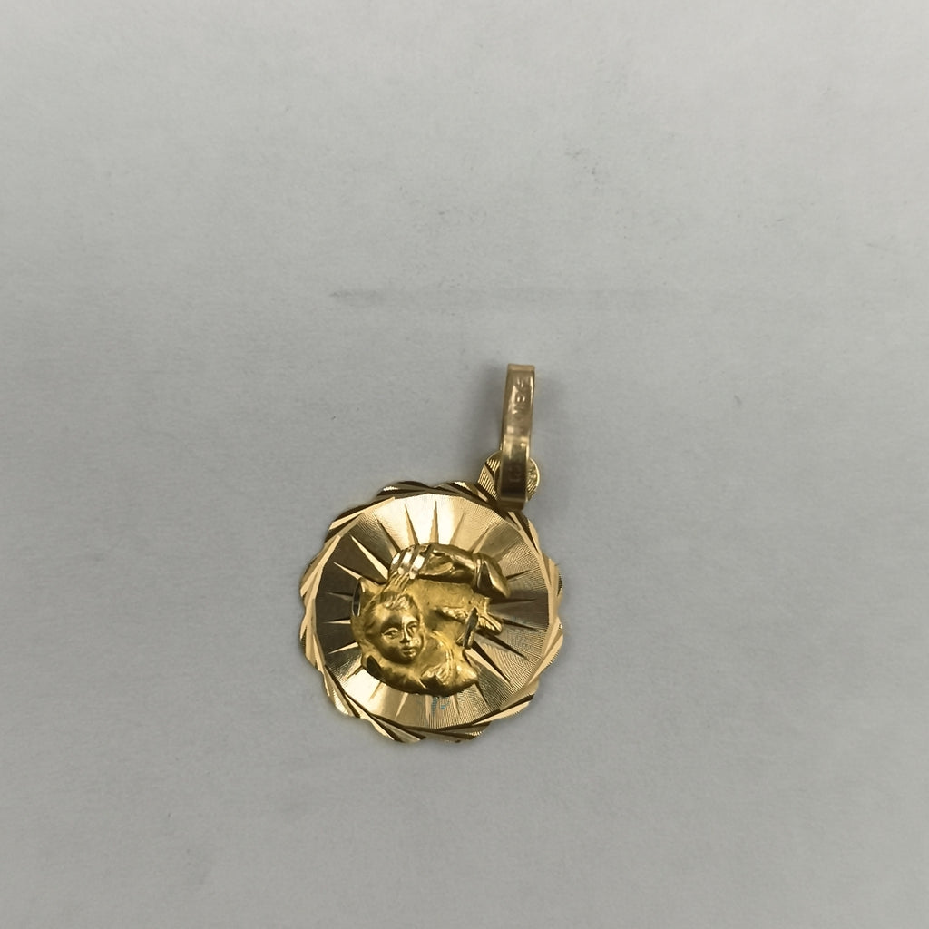 MEDALLA RELIGIOSA ORO 14 K 1,10 GRMS (SEMINUEVO)