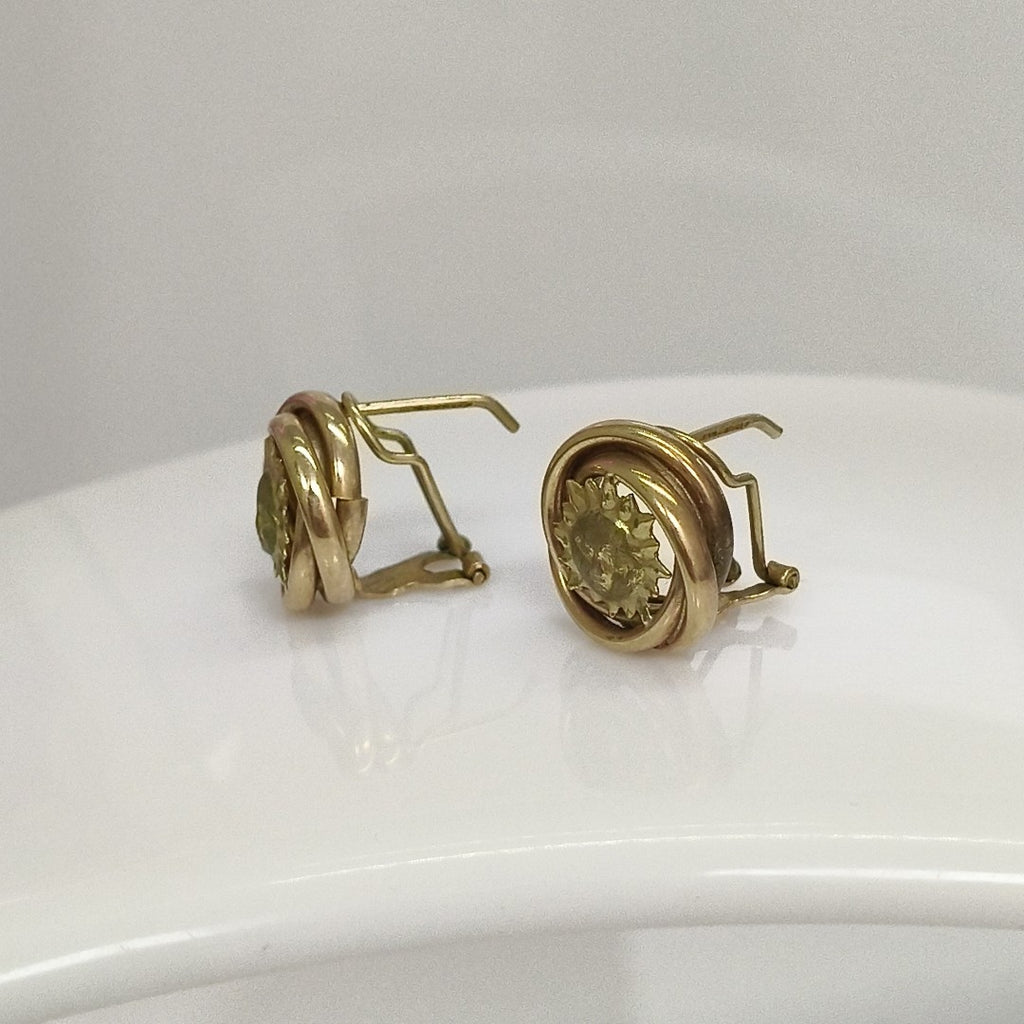 ARETES PAR ORO 8 K 4.2 GRMS (SEMINUEVO)