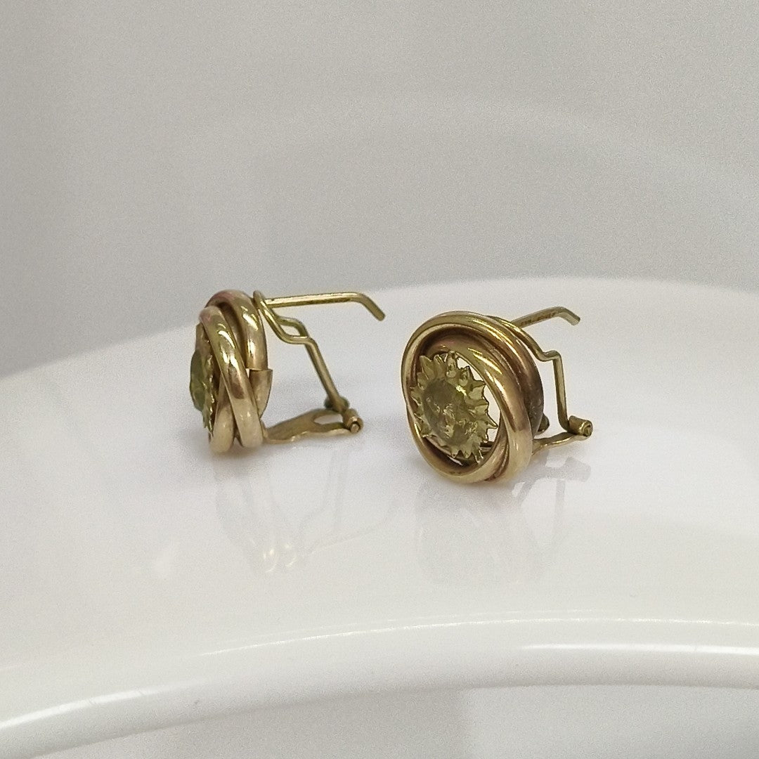ARETES PAR ORO 8 K 4.2 GRMS (SEMINUEVO)