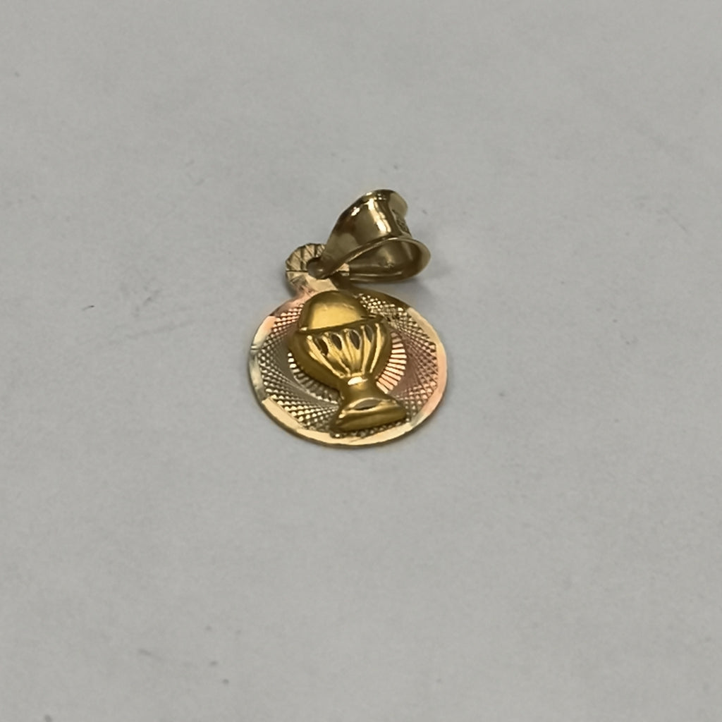 MEDALLA RELIGIOSA ORO 14 K 0,70 GRMS (SEMINUEVO)
