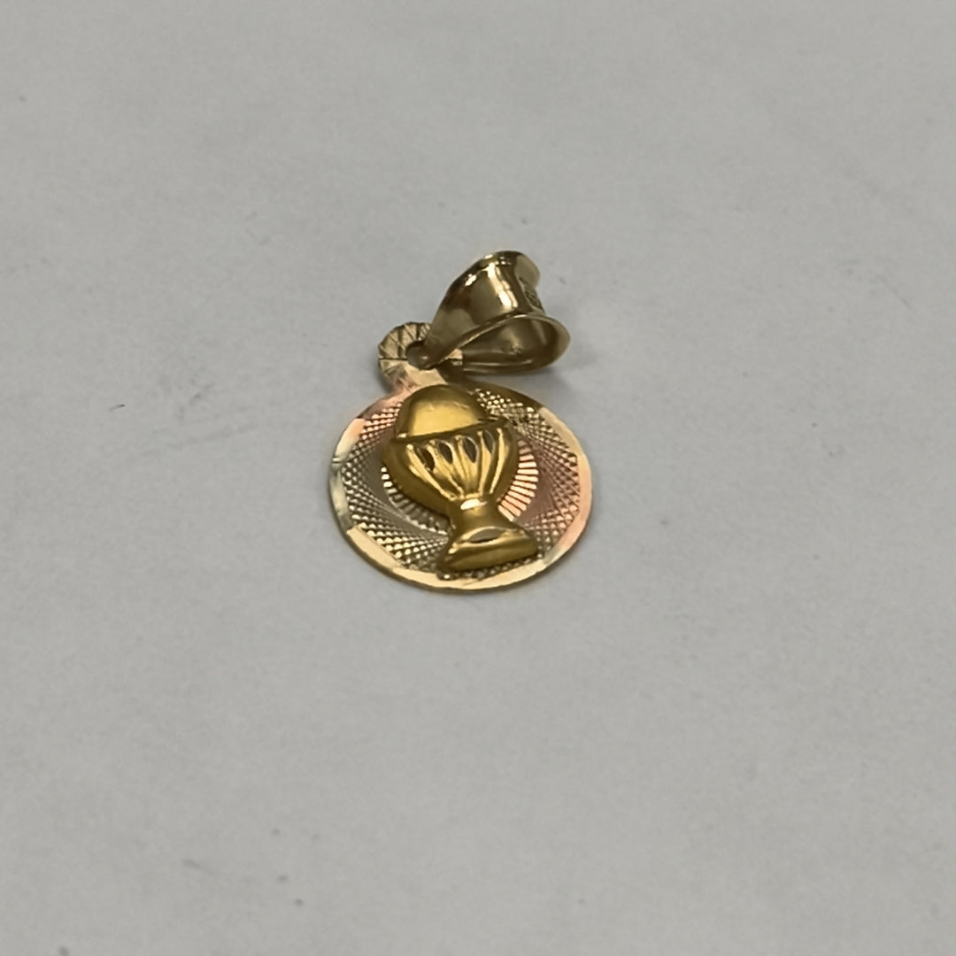 MEDALLA RELIGIOSA ORO 14 K 0,70 GRMS (SEMINUEVO)