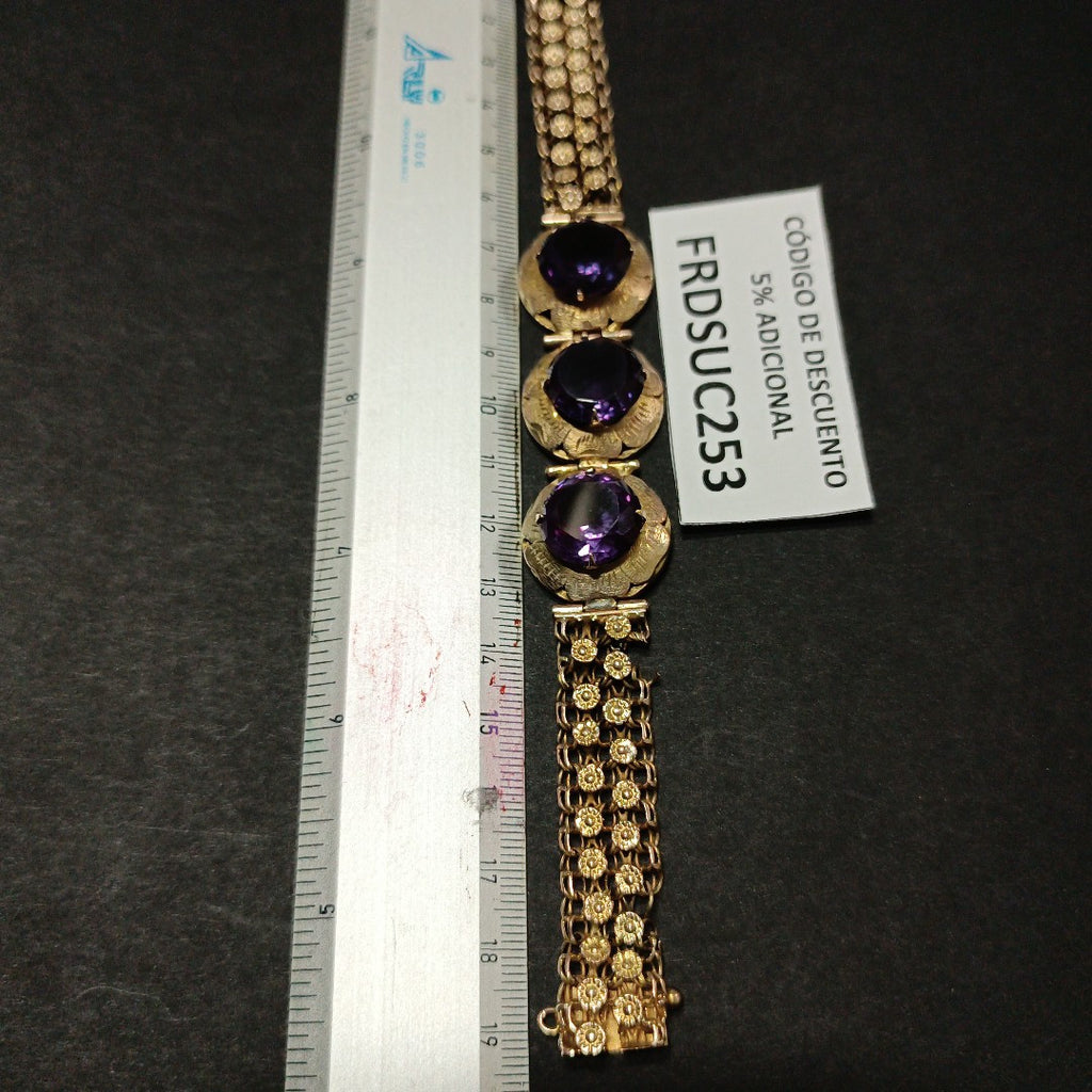 PULSERA ORO 8 K 34.2 GRMS (SEMINUEVO)
