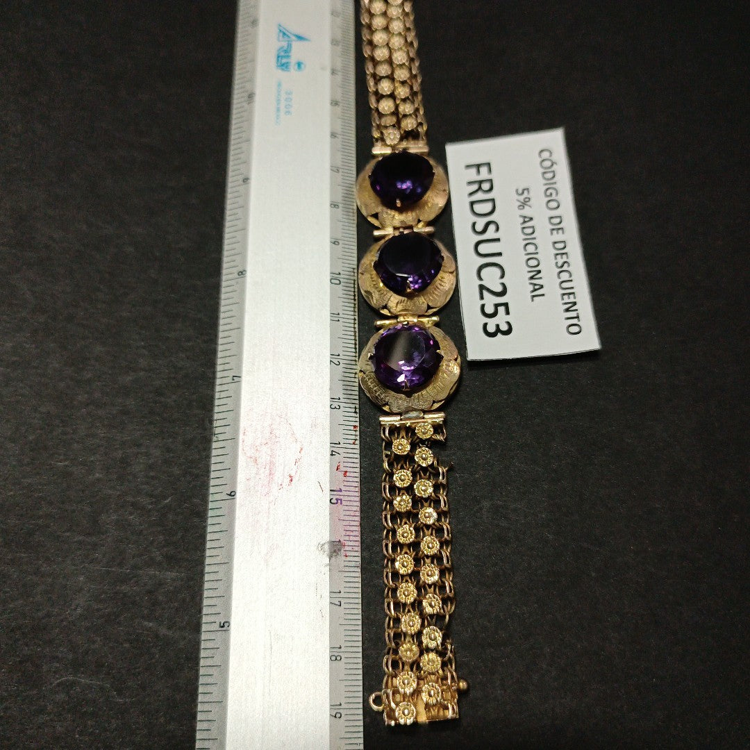 PULSERA ORO 8 K 34.2 GRMS (SEMINUEVO)