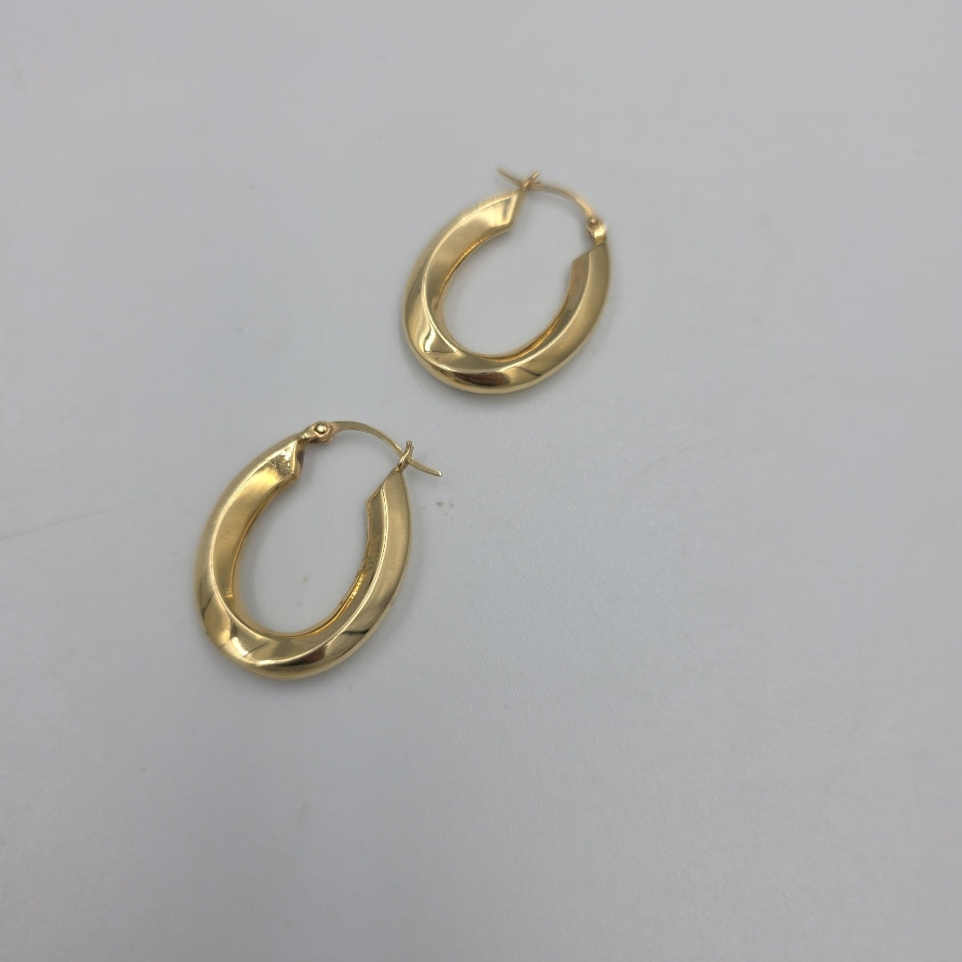 ARRACADAS PAR ORO 14 K 2.9 GRMS (SEMINUEVO)