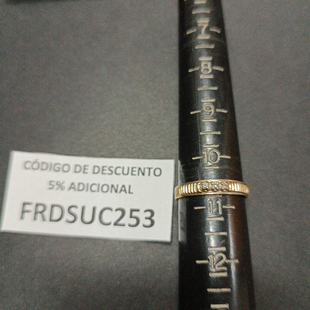 ANILLITO ORO 10 K 2,50 GRMS (SEMINUEVO)