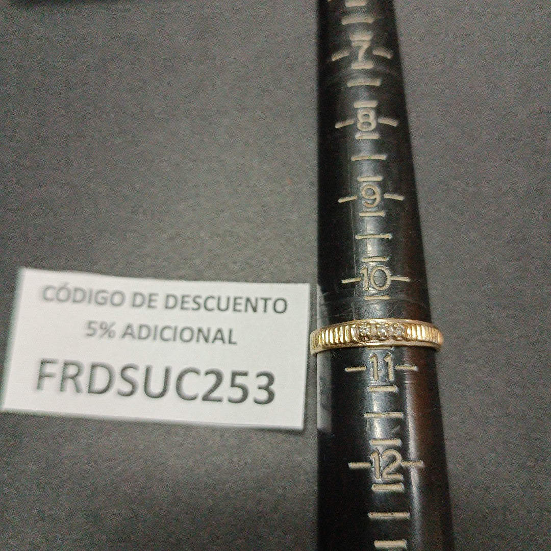 ANILLITO ORO 10 K 2,50 GRMS (SEMINUEVO)