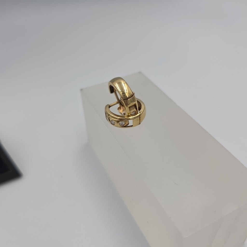 ARRACADAS PAR ORO 14 K 2.8 GRMS (SEMINUEVO)