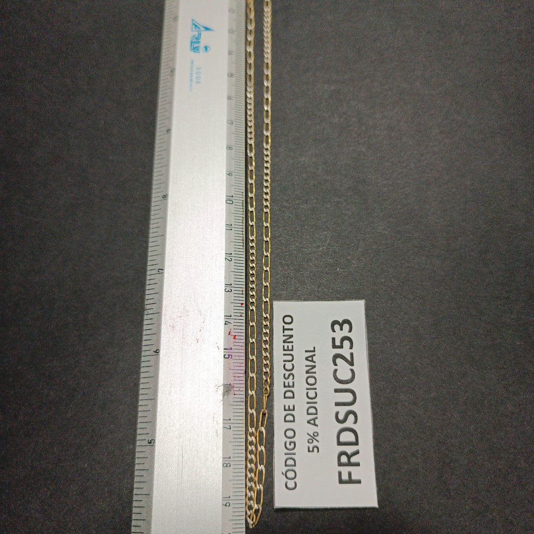 CADENA ORO 14 K 4,30 GRMS (SEMINUEVO)