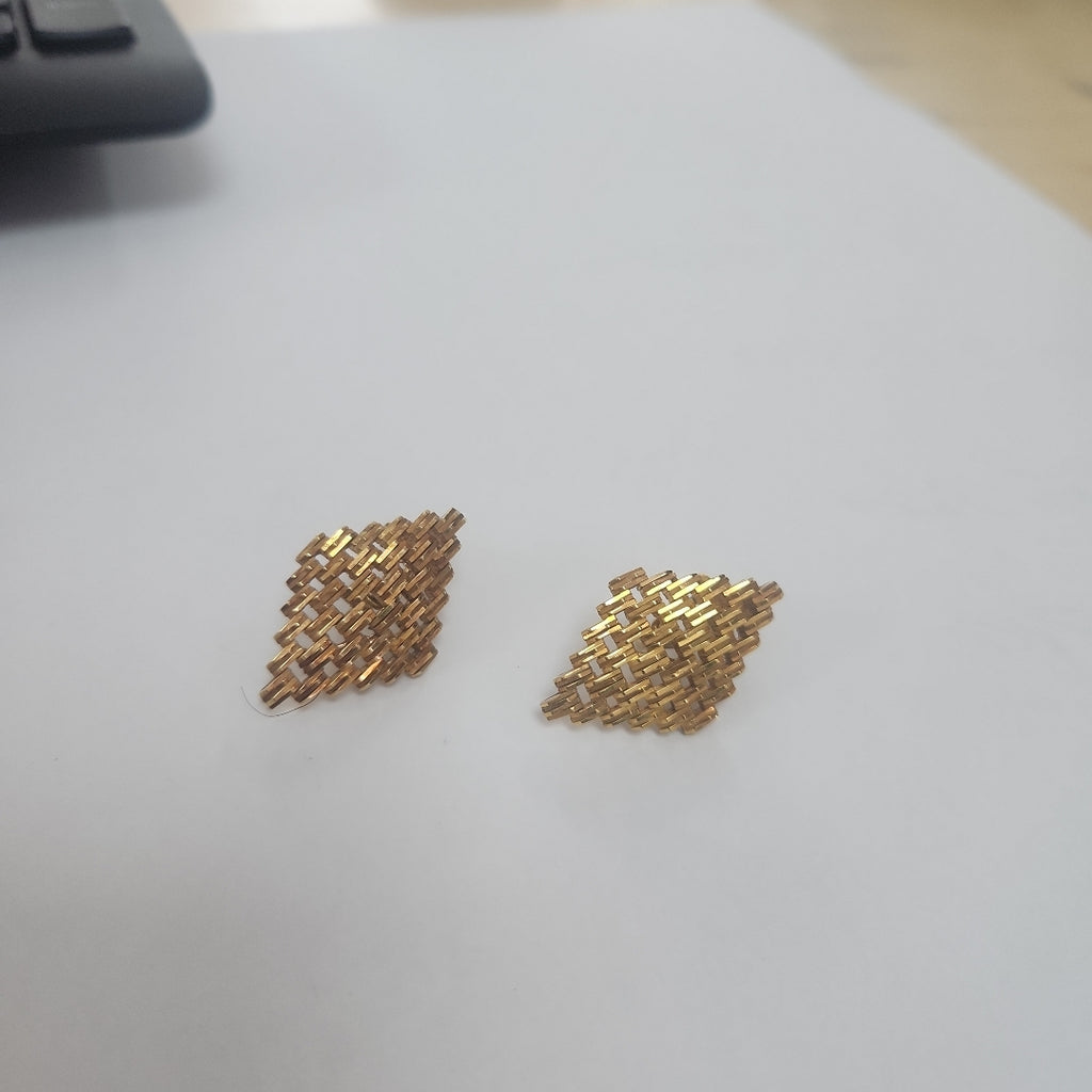ARETES PAR ORO 18 K 11,20 GRMS (SEMINUEVO)