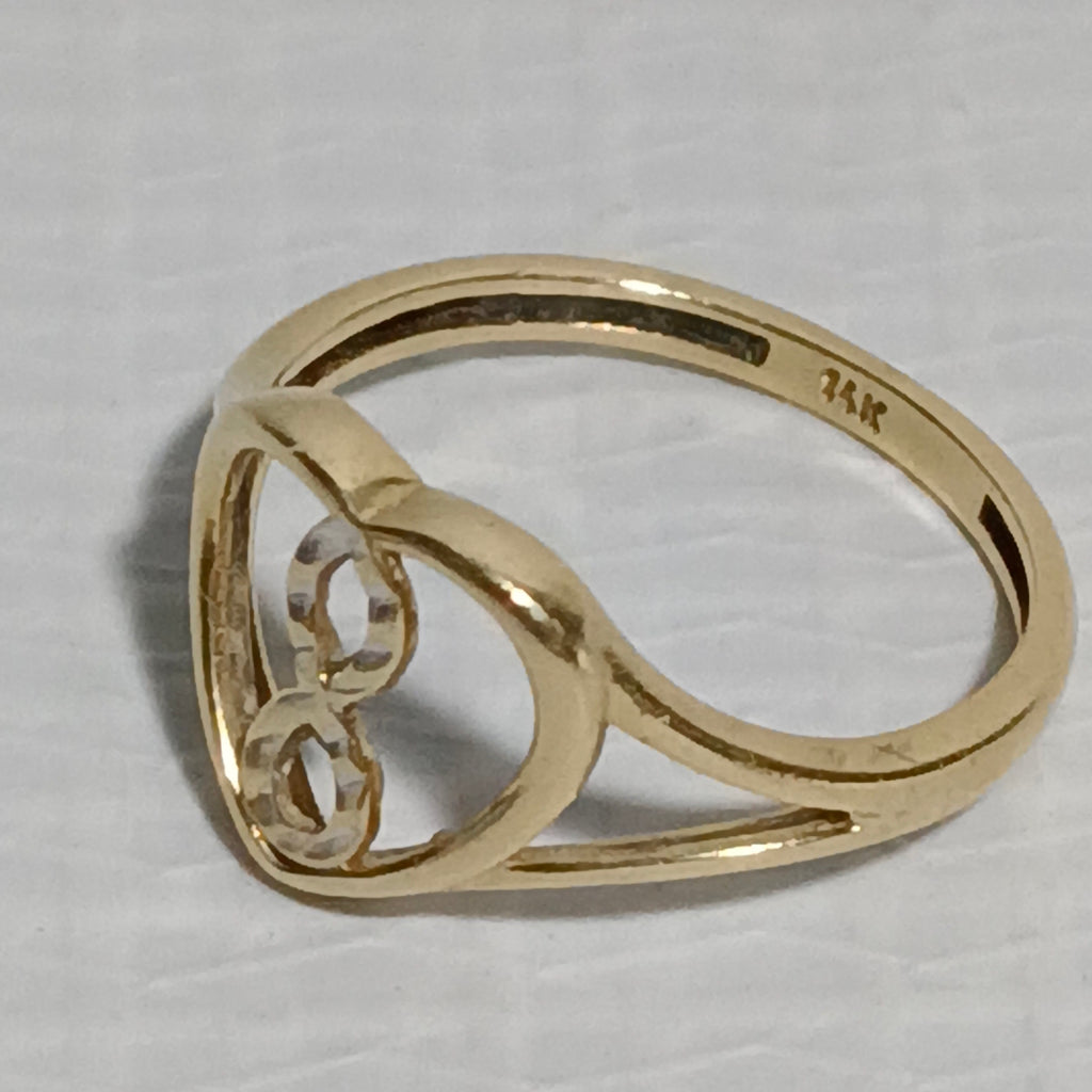 ANILLITO ORO 14 K 1.3 GRMS (SEMINUEVO)