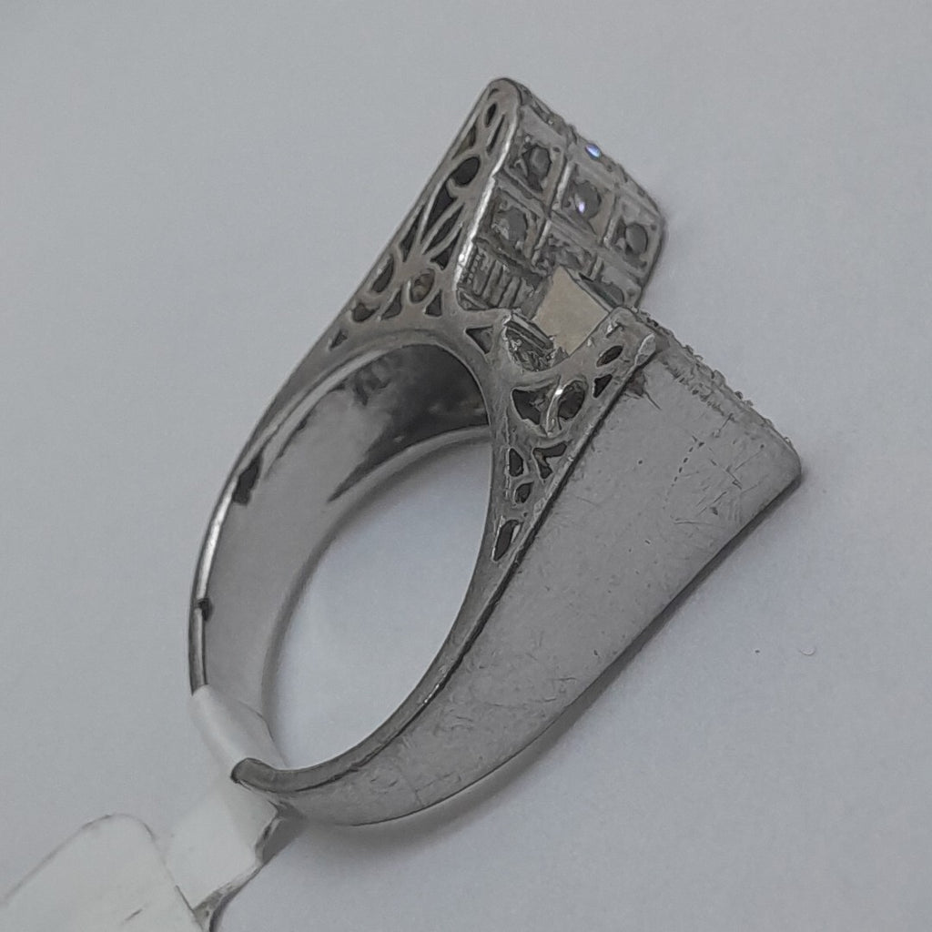 ANILLITO ORO BLANCO 18 K 7.5 GRMS (SEMINUEVO)