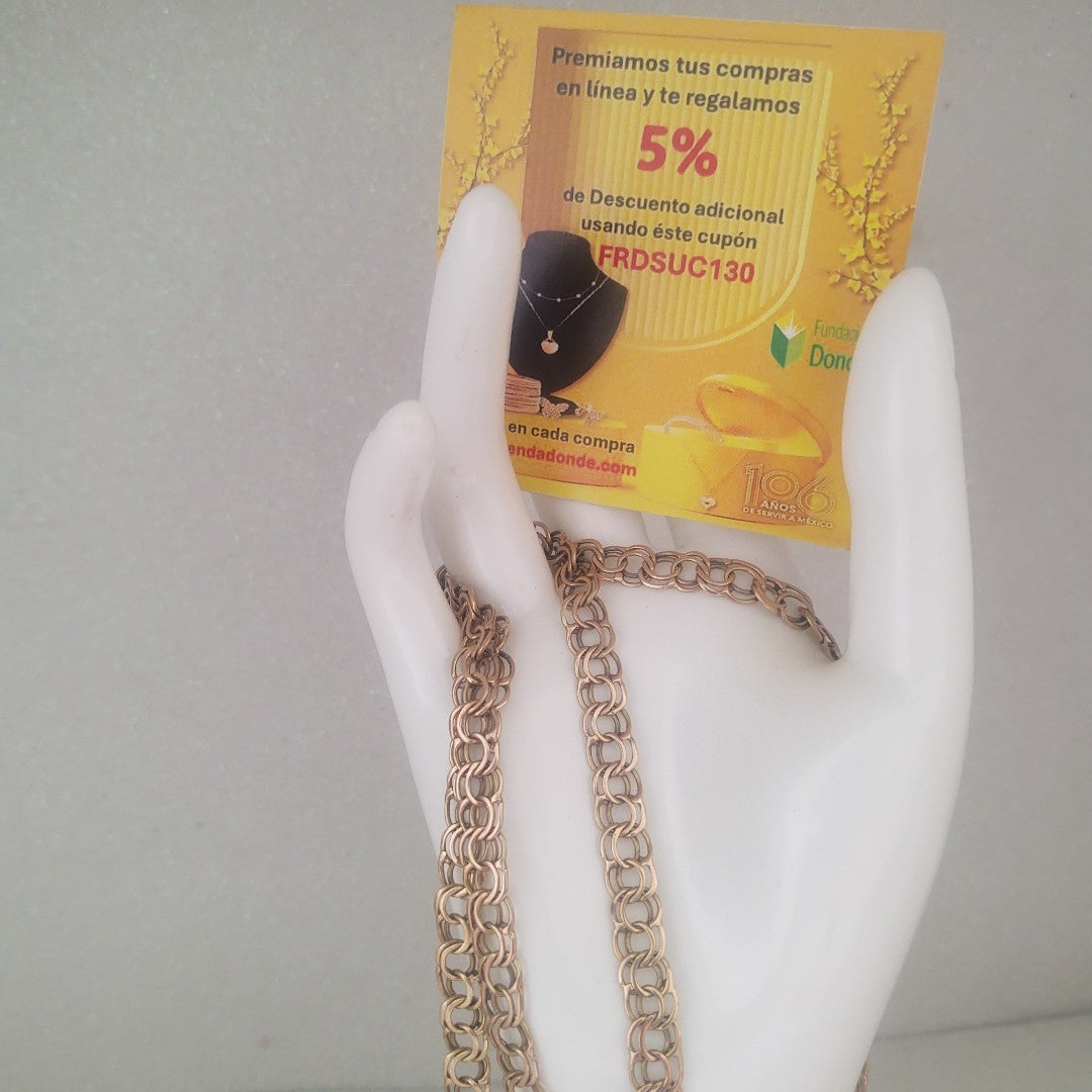 CADENA ORO 14 K 28.2 GRMS (SEMINUEVO)
