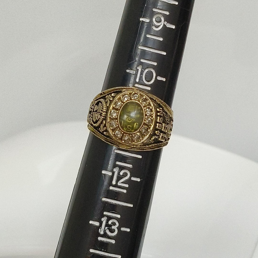 ANILLO DE GRADUACIÓN ORO 8 K 11.3 GRMS (SEMINUEVO)