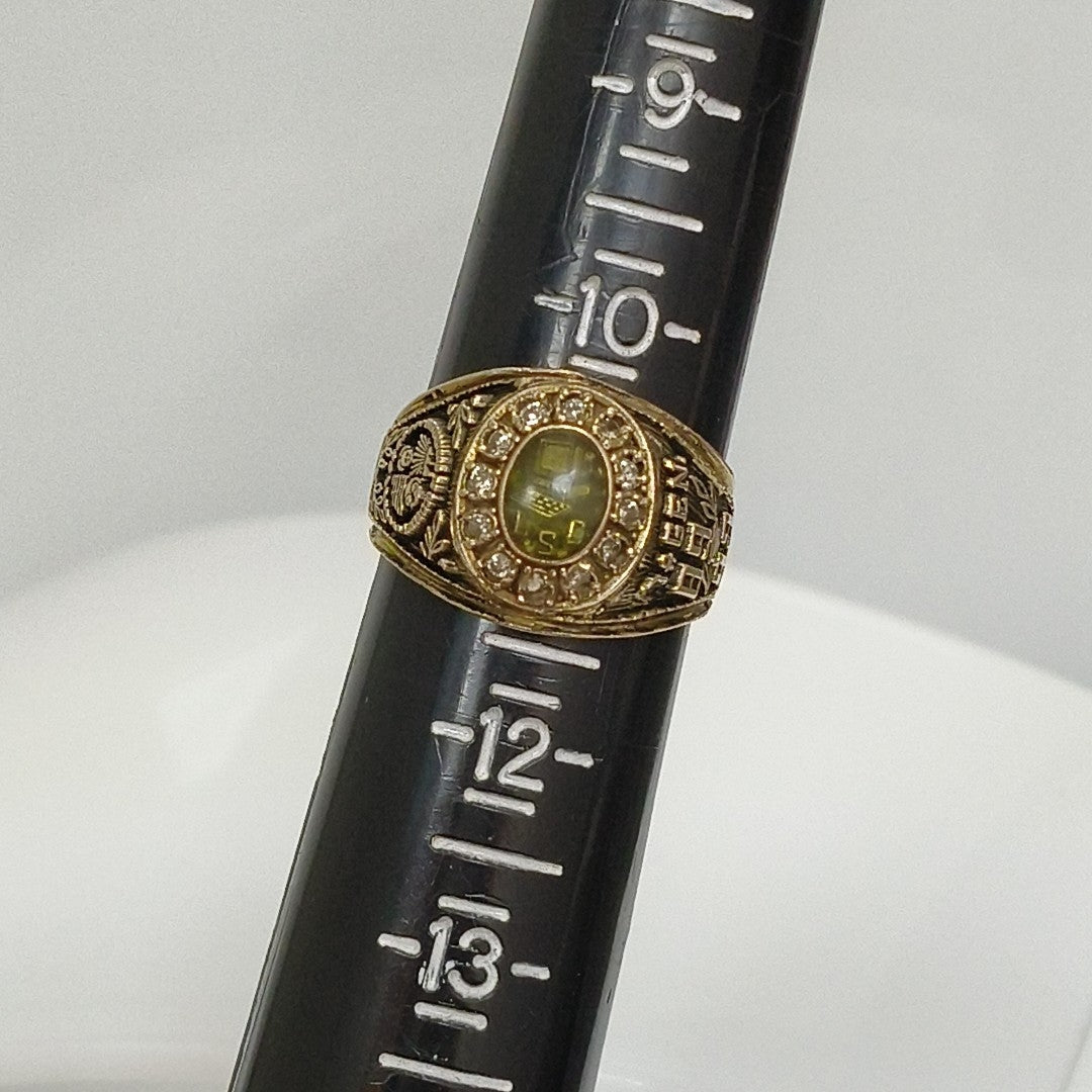 ANILLO DE GRADUACIÓN ORO 8 K 11.3 GRMS (SEMINUEVO)